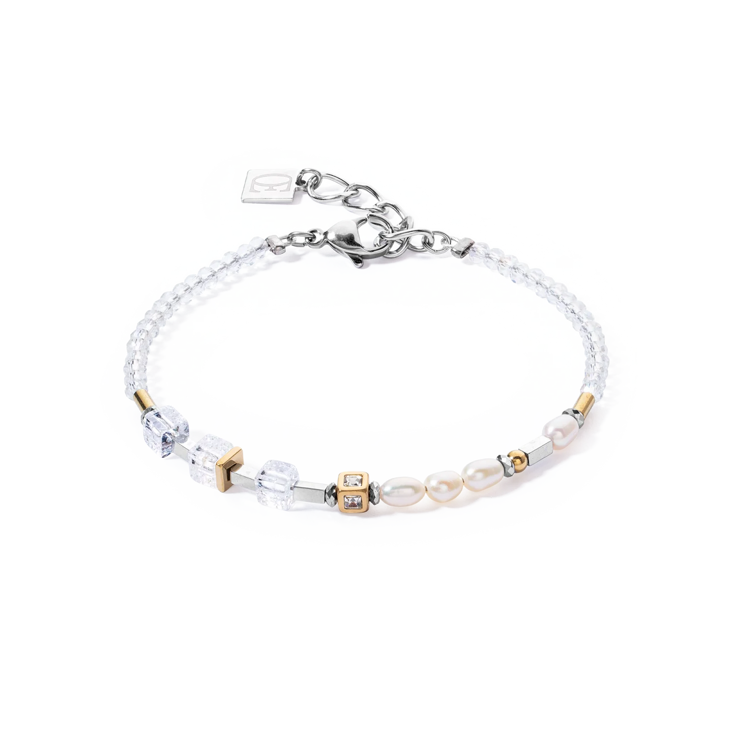 Bracelet Princess Fusion Pearls Bicolour