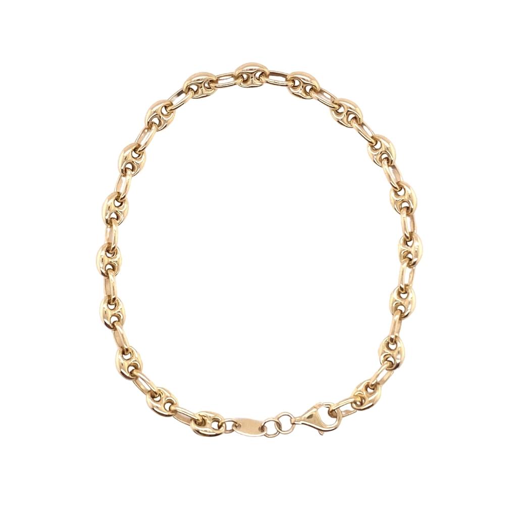 10k Yellow Gold Gucci Link Bracelet