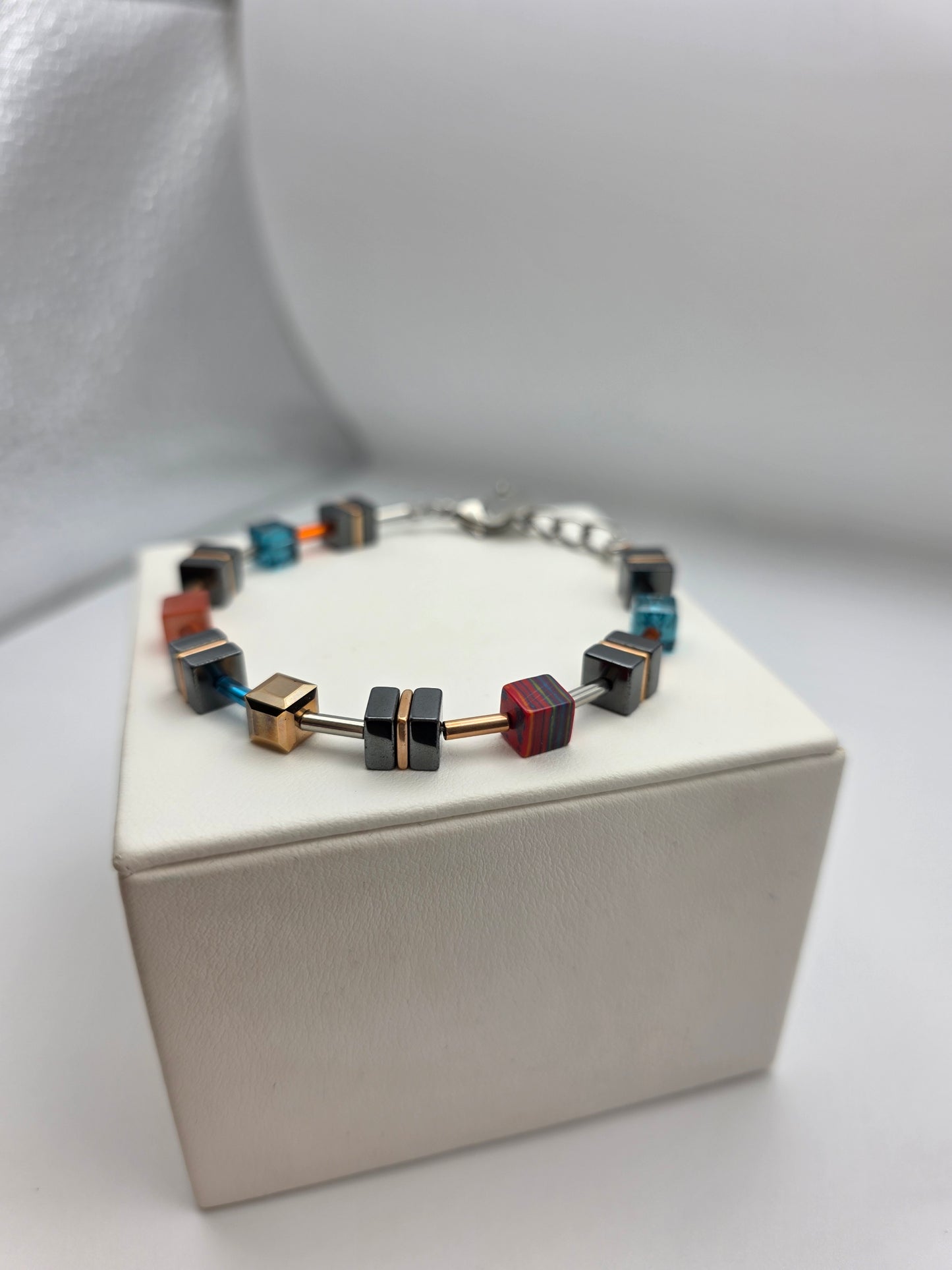 Orange & Blue Bracelet