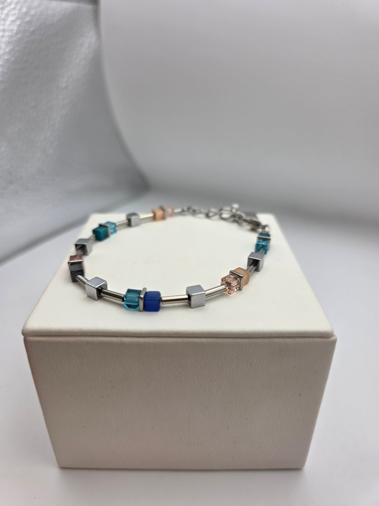 Blue & Rose Bracelet