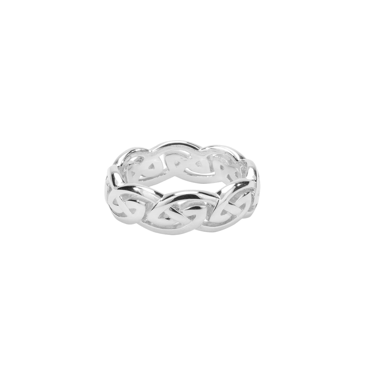 Silver Celtic Love Knot Ring