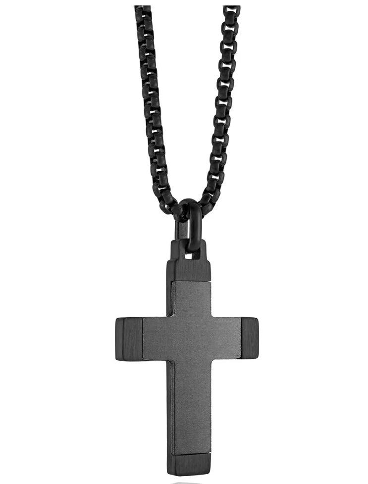 Stainless Steel Carbon Fiber Cross 22”