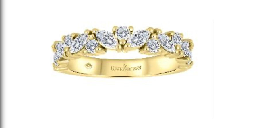 10k Yellow Gold Lab Grown Diamond Ring