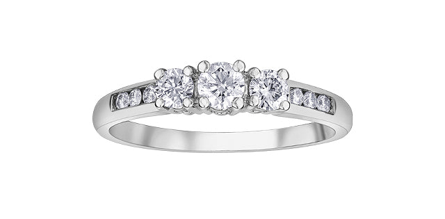 14KWG Trinity Ring