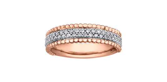 10K Rose Gold Band