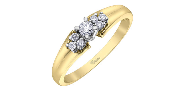 10K Multi Stone Canadian Diamonds