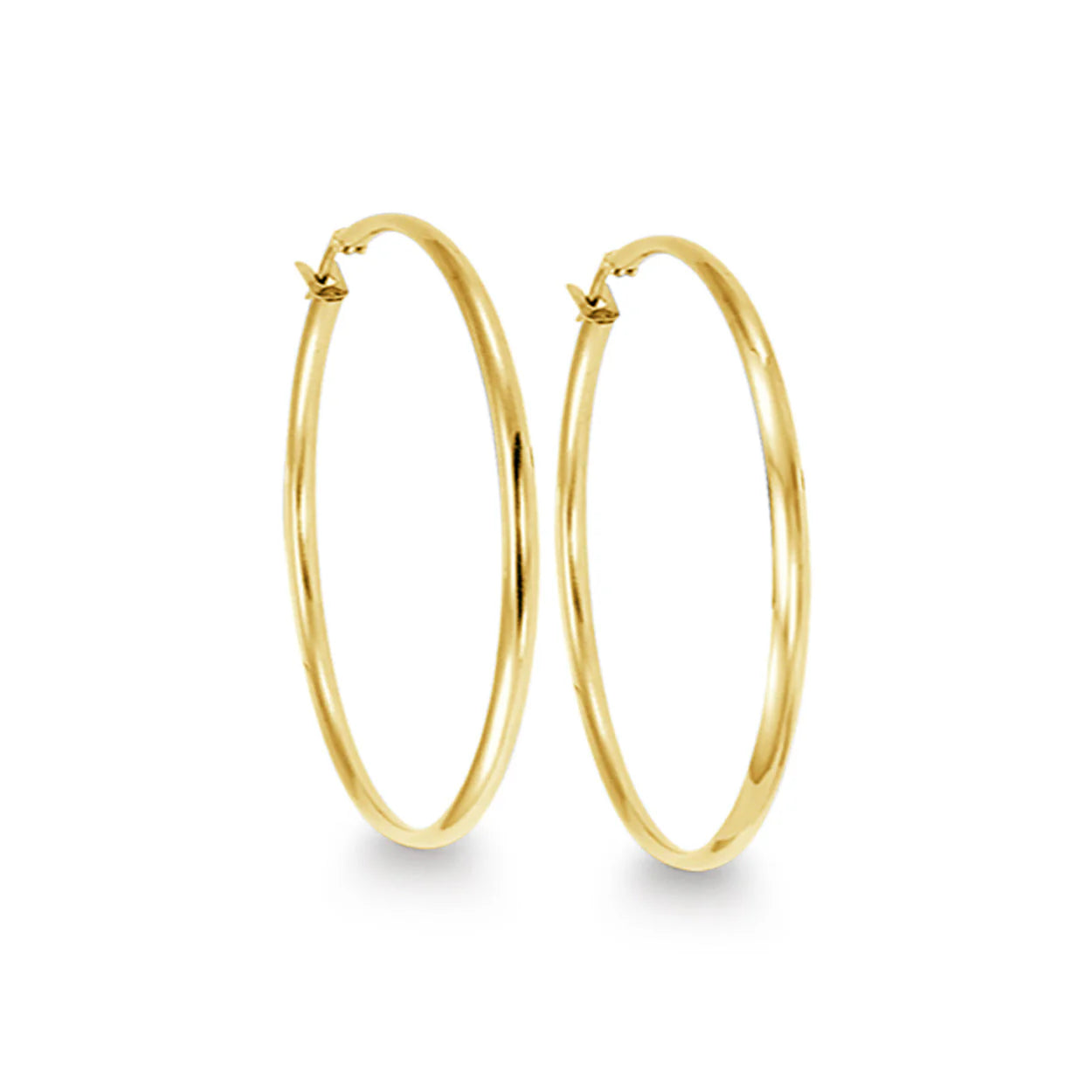 Gold Steelex Hoops