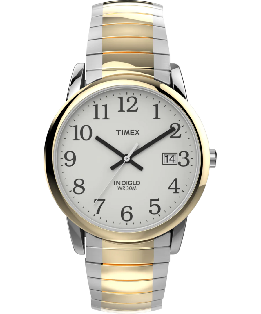 Unisex Timex watch/two tone