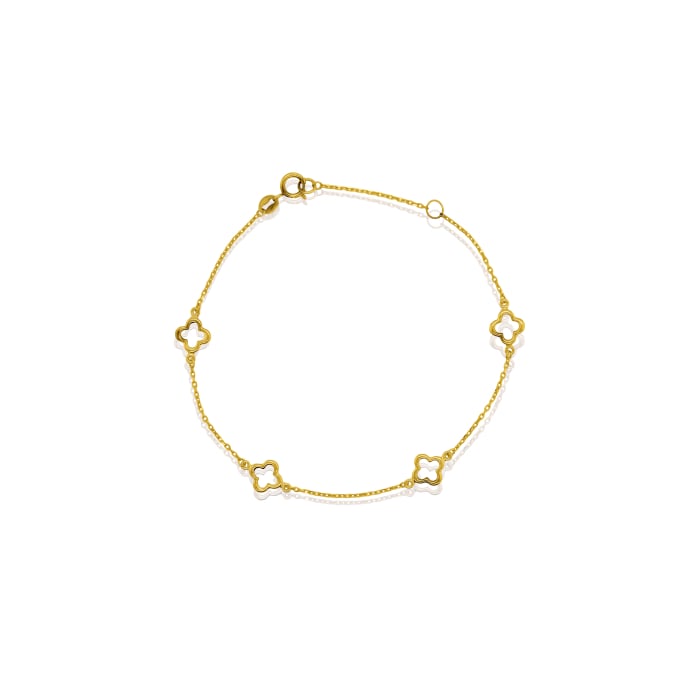 10k Yellow Gold Van Cleef Bracelet