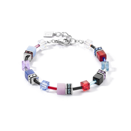 GeoCUBE® Iconic bracelet silver-royal
