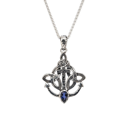 Silver Rocks 'n Rivers Anchor Pendant