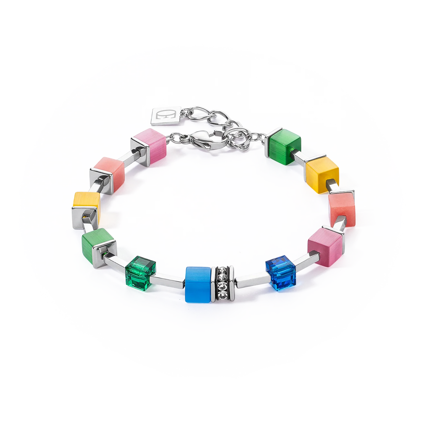 GeoCUBE® Iconic Pure Bracelet Rainbow