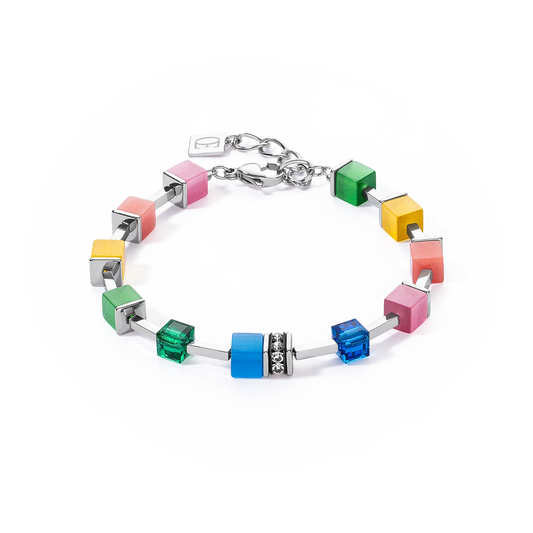 GeoCUBE® Iconic Pure Bracelet Rainbow