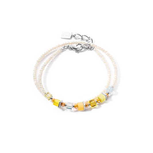 Joyful Colours Wrap bracelet silver