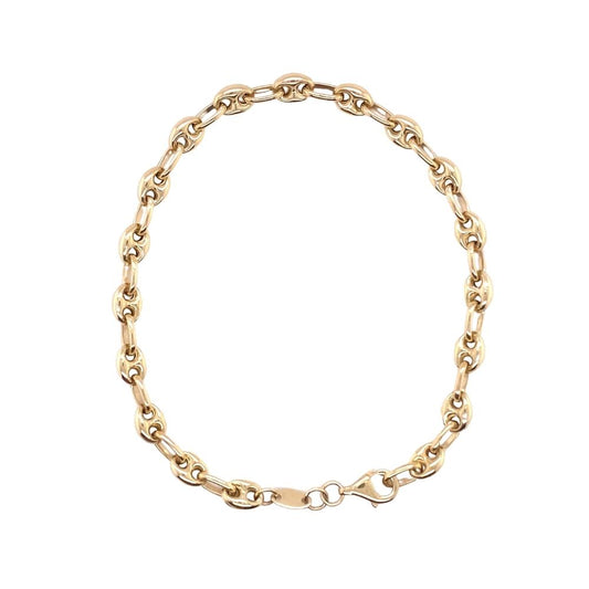 10k Yellow Gold Gucci Link Bracelet