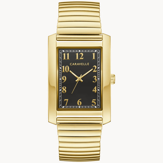 Caravelle Gold Gents Watch