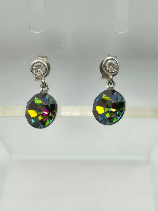 Mystic Topaz Stainless Earring