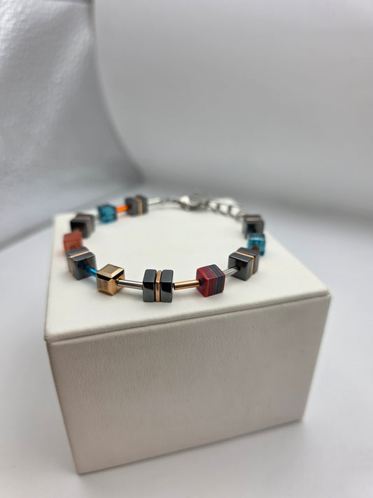 Orange & Blue Bracelet