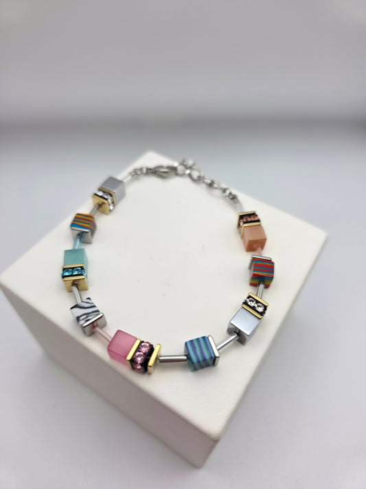 Pink Turquoise Bracelet