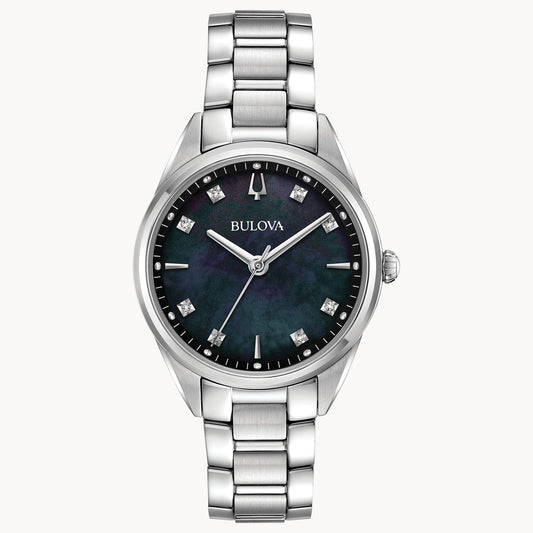 Bulova Sterling Silver Ladies Watch (Sutton)