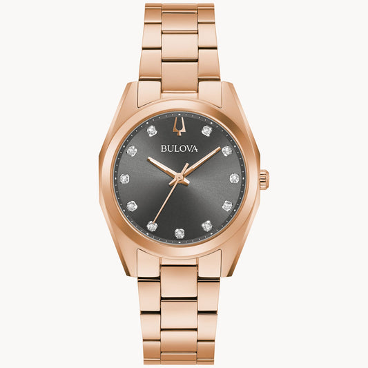 Bulova Ladies Rose Gold Watch
