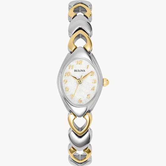 Bulova Two Tone Ladies Watch