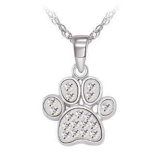 Legend Paw Print Necklace