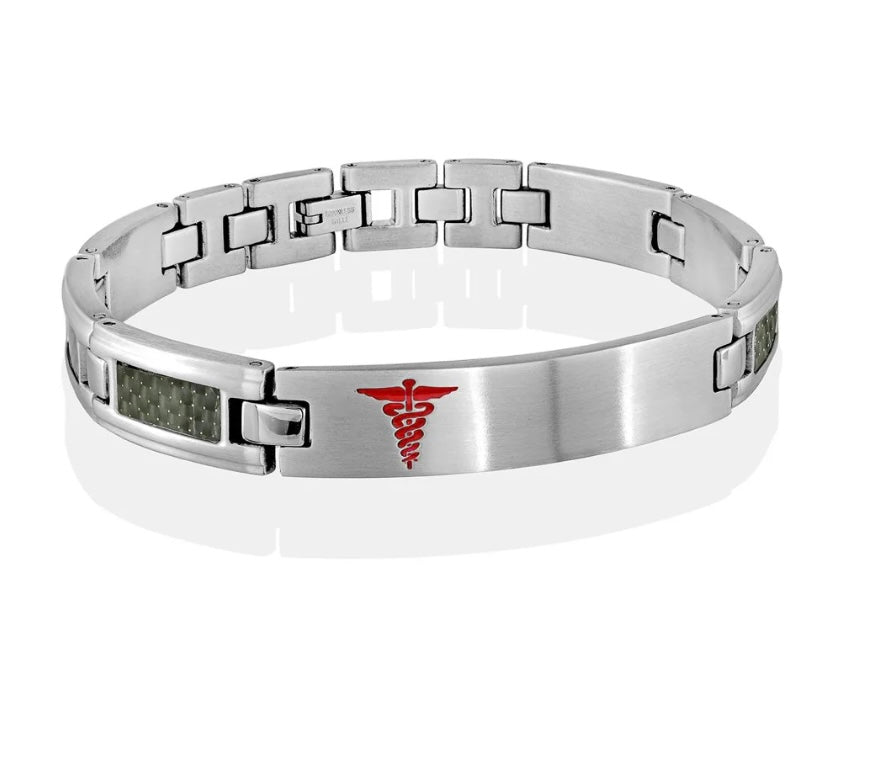 Stainless Steel Medical Alert