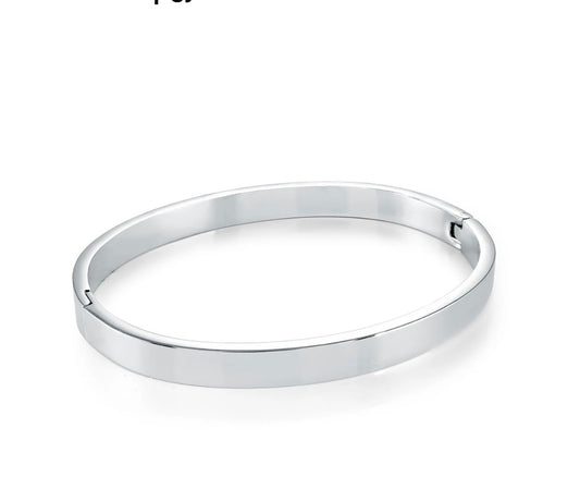 6mm Plain Bangle 6.5