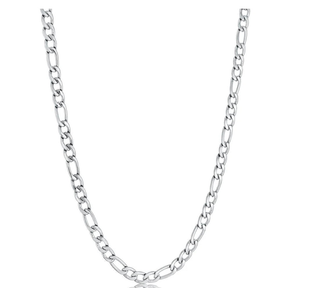 Stainless Steel Figaro Chain