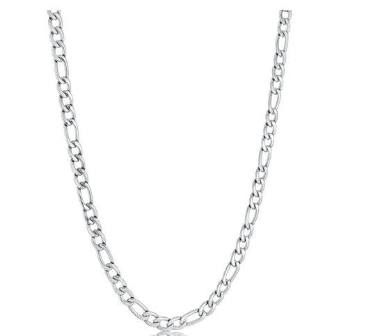Stainless Steel Figaro Chain