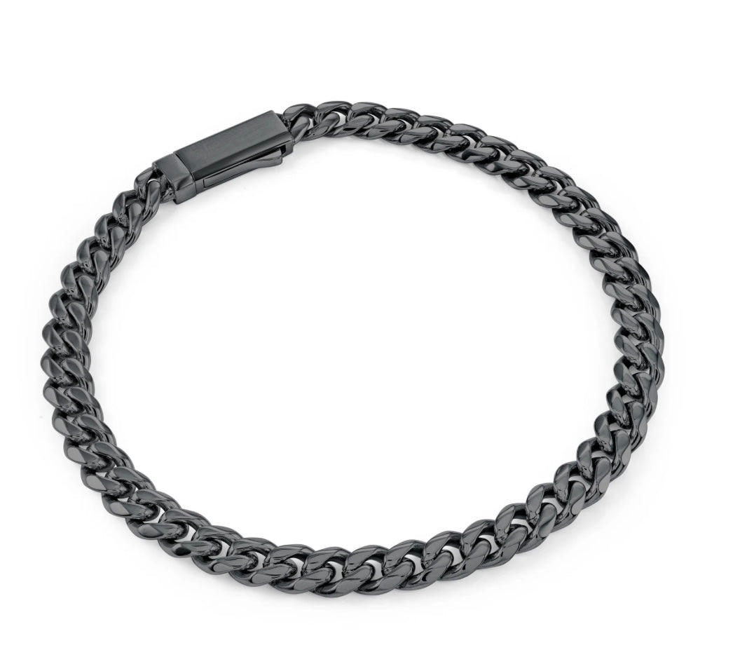 Stainless Steel Curb Bracelet