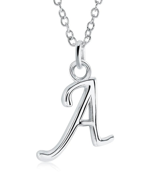Cursive Initial Necklace