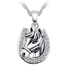 Legend Horseshoe/ Horse Head Necklace