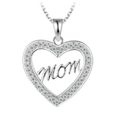 Legend Mom Heart Necklace