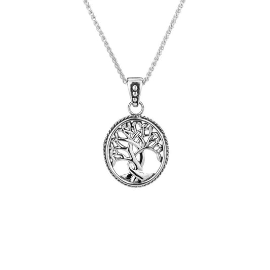 Silver Tree of Life Pendant Small