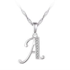 Legend Sterling Silver Initals A,K,R,S