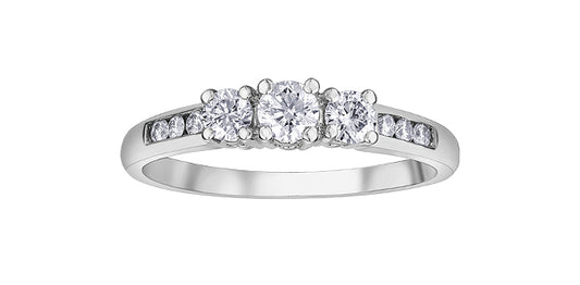 14KWG Trinity Ring