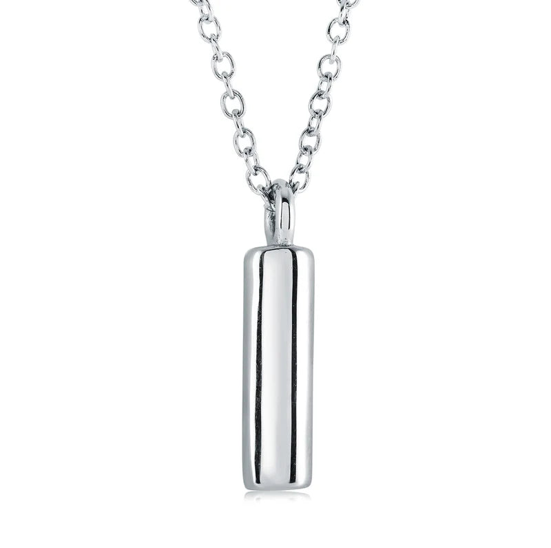 Bubble Initial Necklace "I"