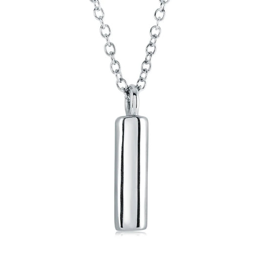 Bubble Initial Necklace "I"