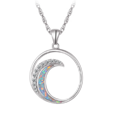 Legend Opal Wave Necklace