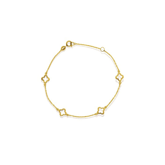 10k Yellow Gold Van Cleef Bracelet