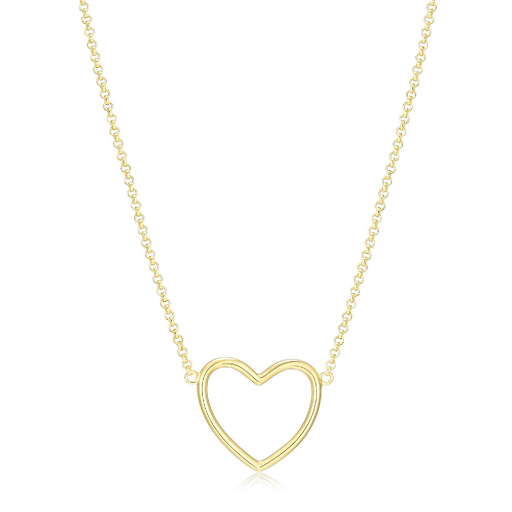 18k gold plated necklace